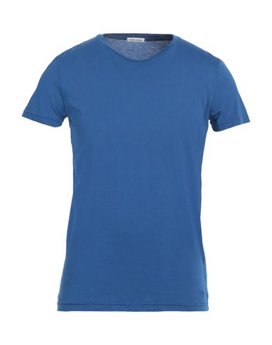 Tomas Maier Man T-shirt Blue Size L Cotton In Blue