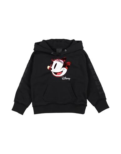 Givenchy Toddler Girl Sweatshirt Black Size 4 Cotton, Polyester, Elastane In Black