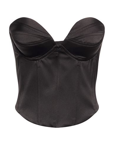 Silence Limited Woman Top Black Size L Pes, Elastane