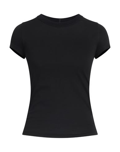 Rick Owens Woman T-shirt Black Size 4 Cotton In Black