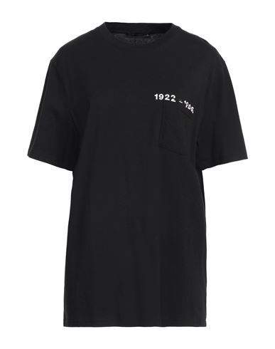 Rudi Gernreich Woman T-shirt Black Size Xl Cotton