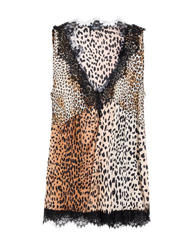 Liu •jo Woman Top Beige Size L Polyester In Beige