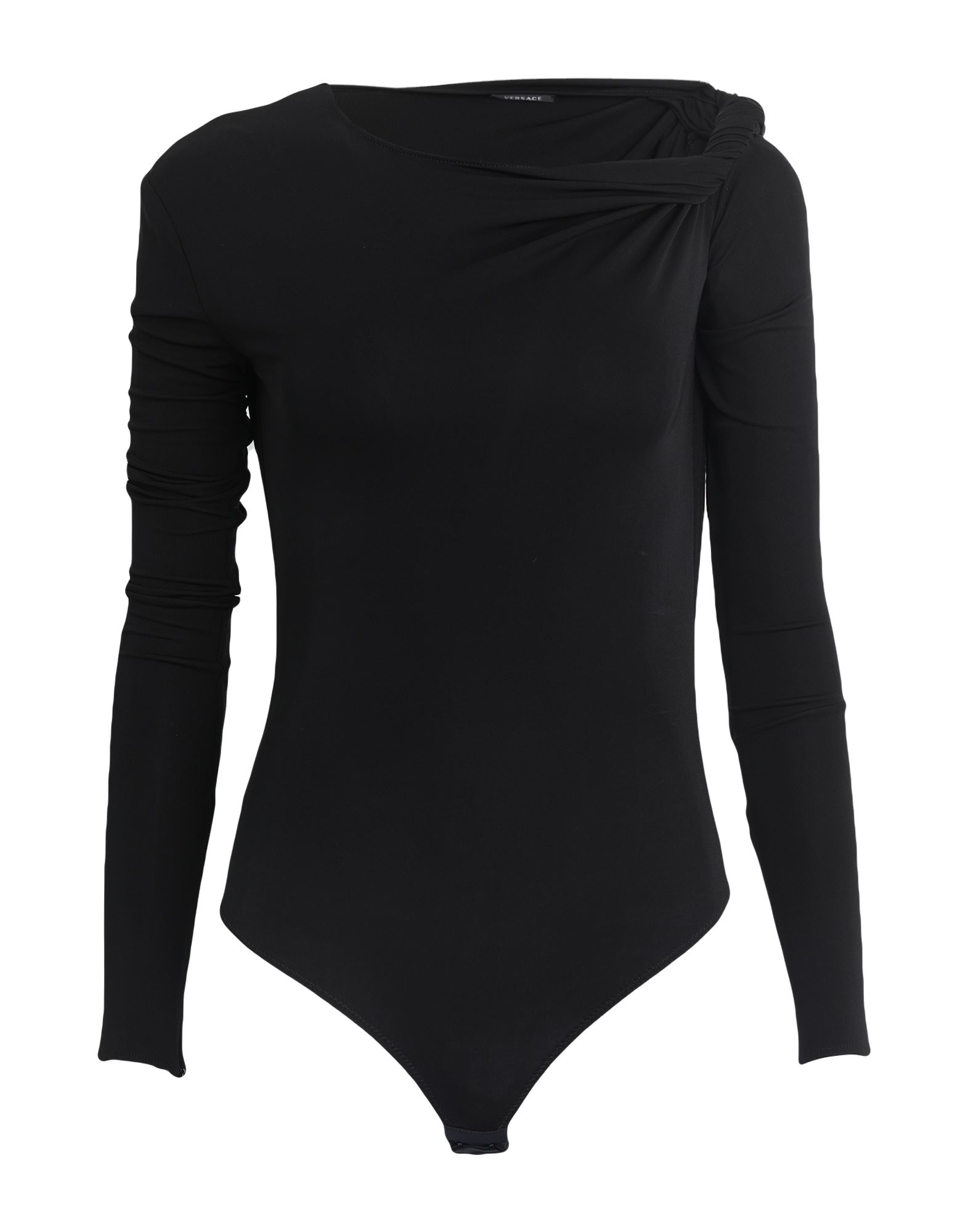 【関税込み】Versace ブラック フード ボディスーツ ブラック アンダーワイヤー ボディスーツ | La Perla （ラペルラ）