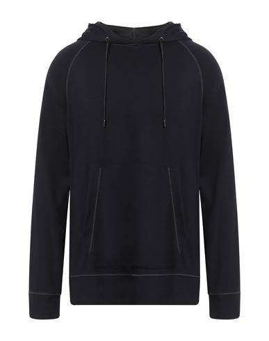 Emporio Armani Man Sweatshirt Midnight Blue Size M Lyocell, Virgin Wool In Blue