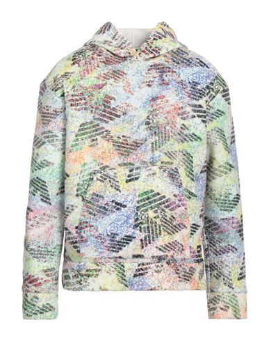 Emporio Armani Man Sweatshirt Light Green Size L Cotton In Green