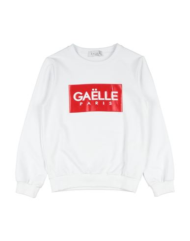 Gaelle Paris Gaëlle Paris Toddler Girl Sweatshirt White Size 6 Cotton, Elastane In White