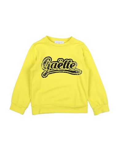 Gaelle Paris Gaëlle Paris Toddler Girl Sweatshirt Lime Green Size 6 Cotton, Elastane In Green