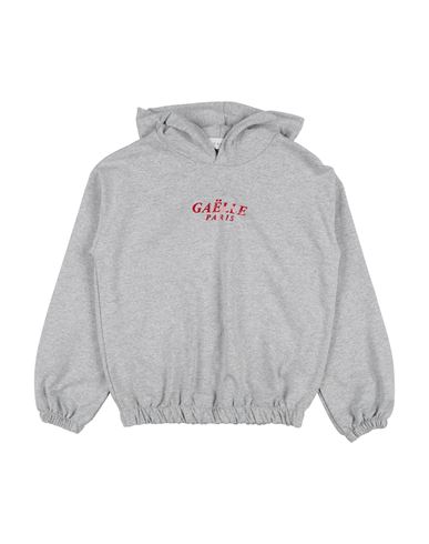 Gaelle Paris Gaëlle Paris Toddler Girl Sweatshirt Grey Size 6 Cotton, Elastane In Grey