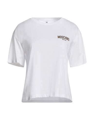 Moschino Woman T-shirt White Size Xl Cotton In White