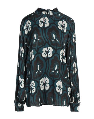 1-one Woman Top Green Size 8 Viscose In Green