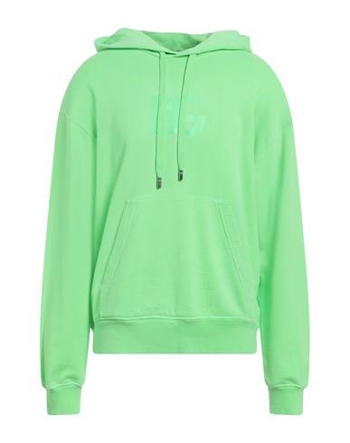 Dolce & Gabbana Man Sweatshirt Lime Green Size 42 Cotton In Green