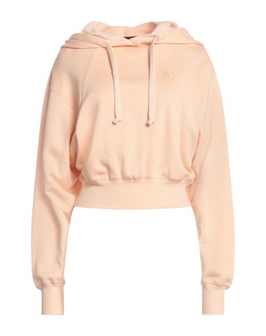 Department Five Department 5 Woman Sweatshirt Apricot Size S Lyocell, Cotton In Orange