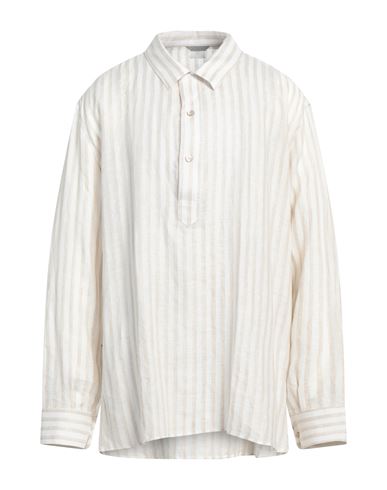 Camisa Hombre Beige M Hombre