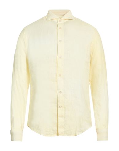 Camisa Hombre Amarillo pastel S Hombre