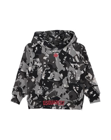Dsquared2 Toddler Boy Sweatshirt Grey Size 6 Cotton In Grey