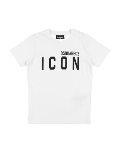 Dsquared2 Babies'  Icon Toddler Boy T-shirt White Size 6 Cotton