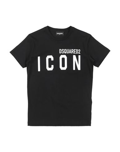 Dsquared2 Babies'  Icon Toddler Boy T-shirt Black Size 6 Cotton