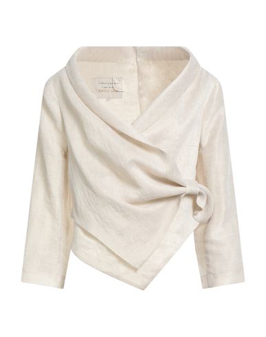 Alessia Santi Woman Blazer Beige Size 6 Viscose, Polyester In Neutral