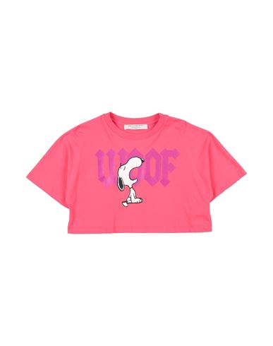 Philosophy Di Lorenzo Serafini Toddler Girl T-shirt Fuchsia Size 4 Cotton, Elastane In Pink