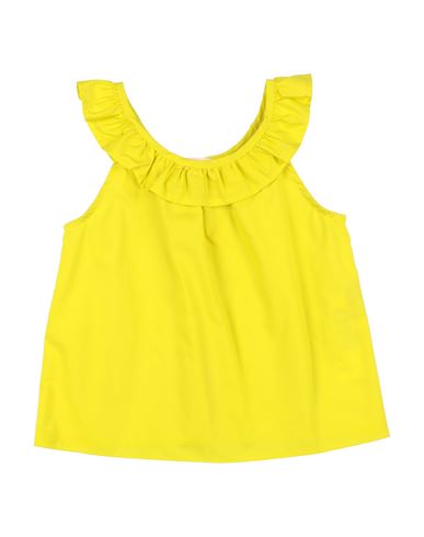 Imperial Toddler Girl Top Yellow Size 6 Cotton In Yellow