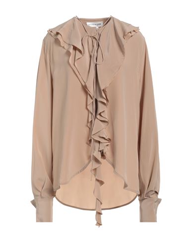 Victoria Beckham Woman Shirt Blush Silk, Polyester Cover