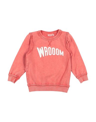 Name It® Name It Toddler Girl Sweatshirt Coral Size 3 Organic Cotton, Elastane In Red