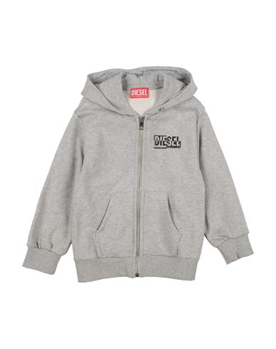 Diesel Toddler Boy Sweatshirt Light Grey Size 6 Cotton In Gray
