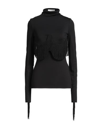 Sportmax Woman Top Black Size M Polyamide, Elastane In Black