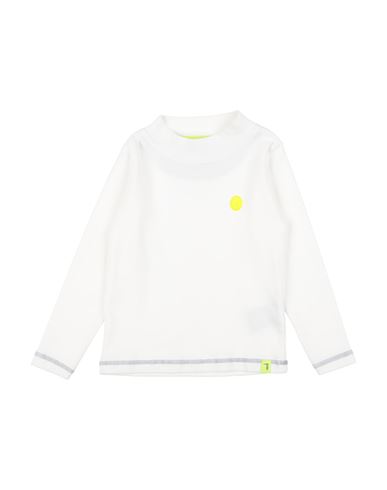 Shop Trussardi Junior Toddler Girl T-shirt Off White Size 4 Cotton