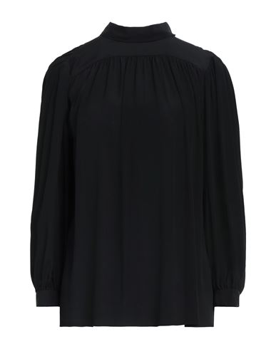 Shop N°21 Woman Top Black Size 2 Acetate, Silk