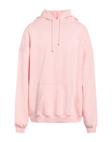 VETEMENTS VETEMENTS MAN SWEATSHIRT PINK SIZE XL COTTON, POLYESTER 