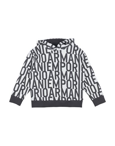 Emporio Armani Toddler Boy Sweatshirt White Size 4 Cotton, Polyester, Elastane In White