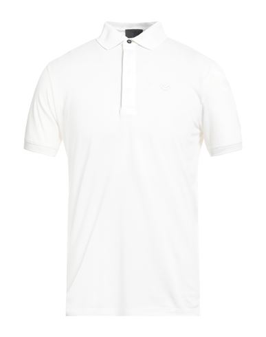 Emporio Armani Man Polo Shirt Off White Size Xs Cotton In White