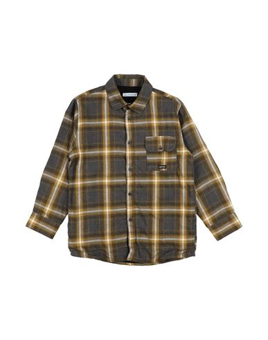 Mayoral Babies'  Toddler Boy Shirt Charcoal Size 6 Cotton In Grey