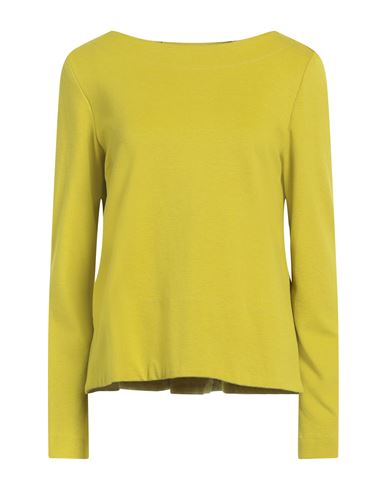 Liviana Conti Woman T-shirt Lime Green Size 10 Viscose, Polyamide, Elastane In Green