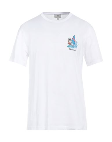 Woolrich Logo-print Cotton T-shirt In White