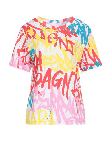 Shop Chiara Ferragni Woman T-shirt Yellow Size Xs Cotton
