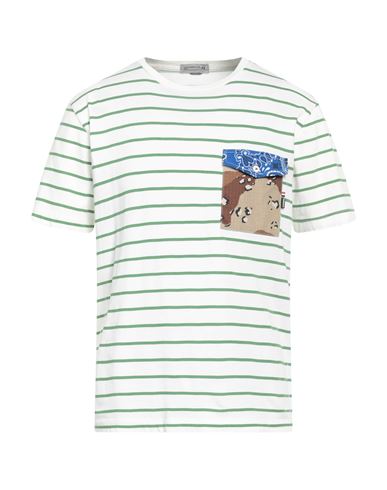 Daniele Alessandrini Homme Man T-shirt White Size M Cotton