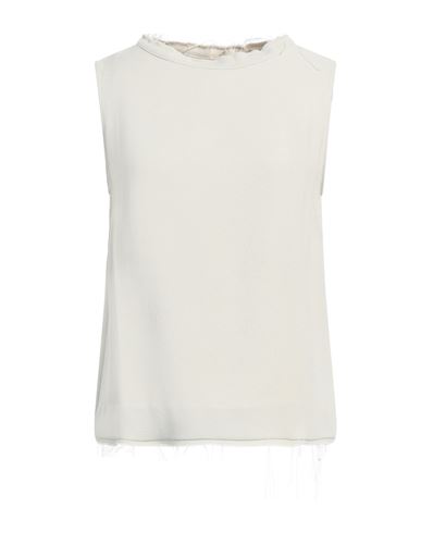 BITE STUDIOS BITE STUDIOS WOMAN TOP SAGE GREEN SIZE 4 VISCOSE, ELASTANE 