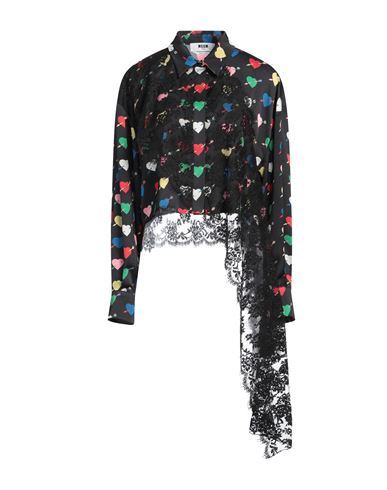 Msgm Shirt In Black
