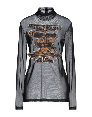 Y/project Woman Top Black Size S Polyamide, Elastane In Black