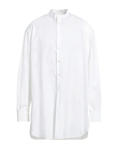 The Row Julio Cotton Poplin Shirt In White