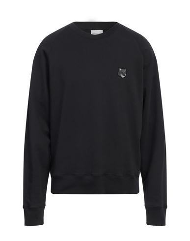 Maison Kitsuné Maison Kitsune 'bold Fox Head' Sweater In Black