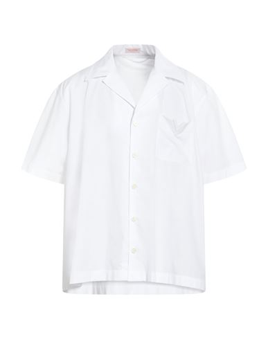 Valentino Garavani Man Shirt White Size 40 Cotton