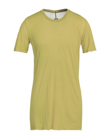 Rick Owens Man T-shirt Lime Green Size M Cotton
