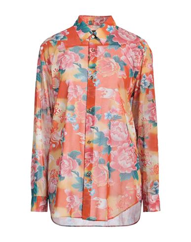 Junya Watanabe Comme Des Garçons Woman Shirt Orange Size L Cotton