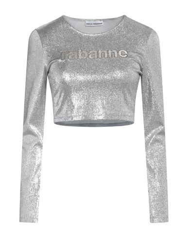 Woman Top White Size L Cotton, Elastane