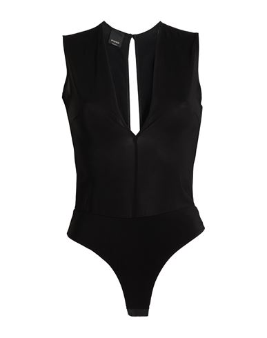 Shop Pinko Woman Bodysuit Black Size S Viscose, Elastane