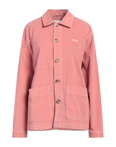 MAISON LABICHE MAISON LABICHE WOMAN SHIRT ANTIQUE ROSE SIZE S COTTON, ELASTANE 