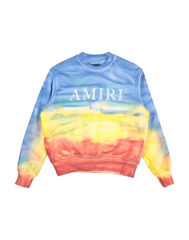 Amiri Toddler Boy Sweatshirt Azure Size 6 Cotton In Blue
